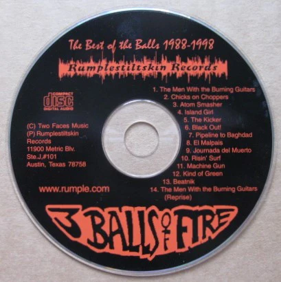 3 Balls Of Fire - The Best Of The Balls 1988 - 1998 (CD) - Image 3