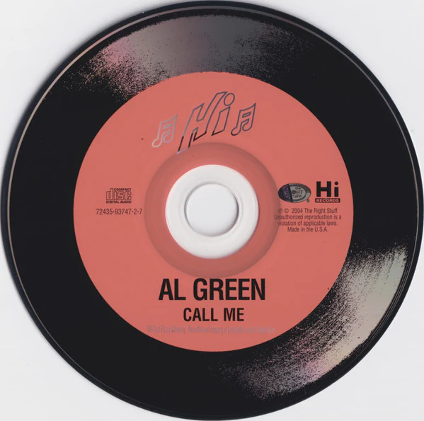 Al Green - Call Me (CD) - Image 3