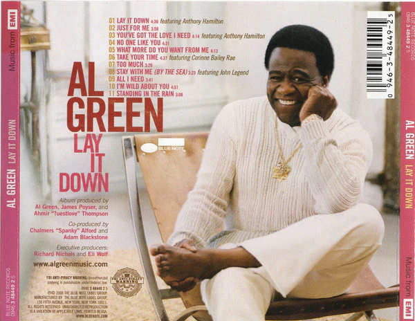 Al Green - Lay It Down (CD) - Image 2