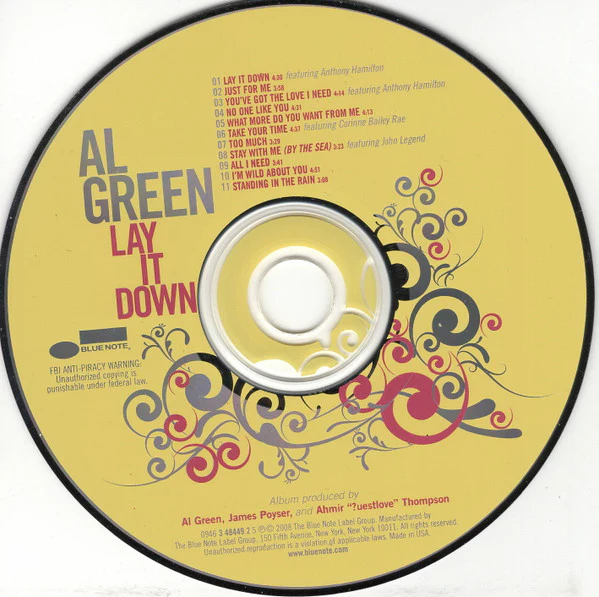 Al Green - Lay It Down (CD) - Image 3