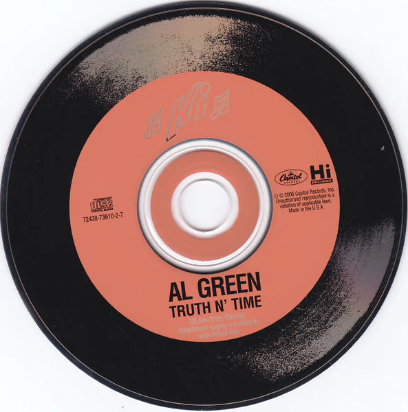 Al Green - Truth N' Time (CD) - Image 5