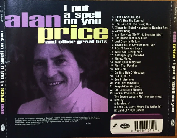 Alan Price - I Put A Spell On You (And Other Great Hits) (CD) - Image 4