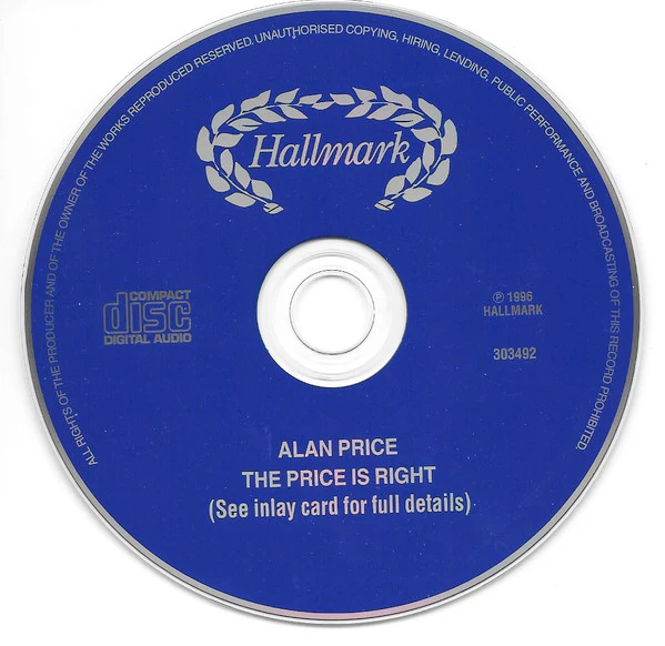 Alan Price - The Price Is Right (CD) - Image 3
