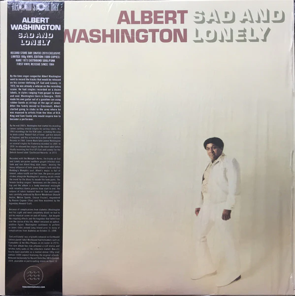 Albert Washington - Sad And Lonely (Vinyl)