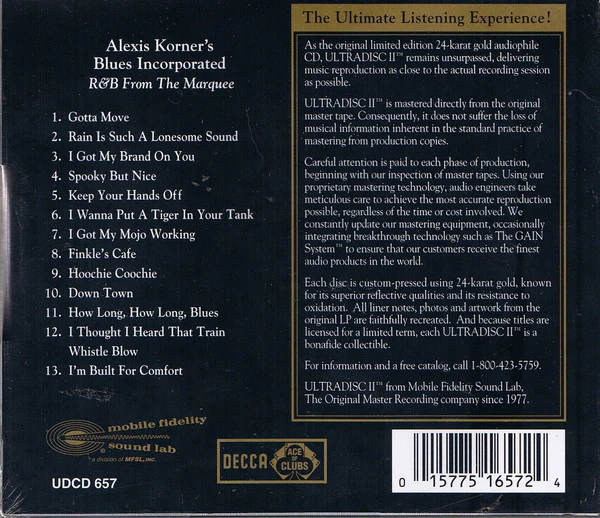 Blues Incorporated - R&B From The Marquee (CD) - Image 2