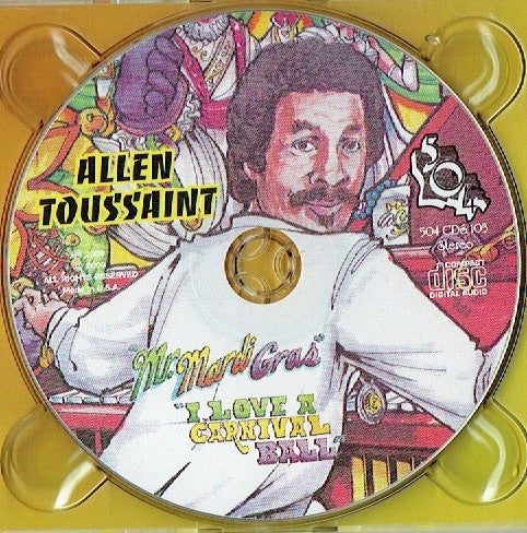 Allen Toussaint - Mr. Mardi Gras (I Love A Carnival Ball) (CD) - Image 2