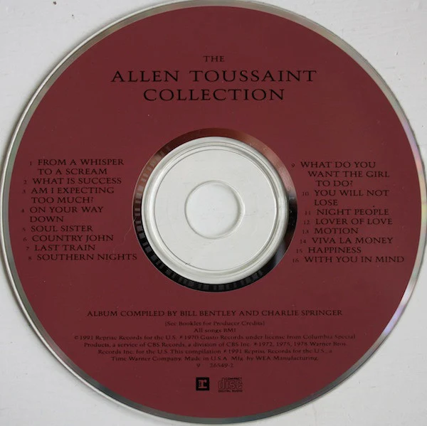 Allen Toussaint - The Allen Toussaint Collection (CD) - Image 3