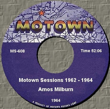 Amos Milburn - The Motown Sessions 1962-1964 (CD) - Image 3