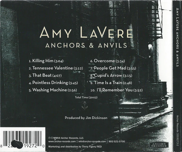 Amy LaVere - Anchors & Anvils (CD) - Image 2