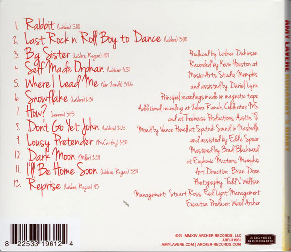 Amy LaVere - Runaway's Diary (CD) - Image 2
