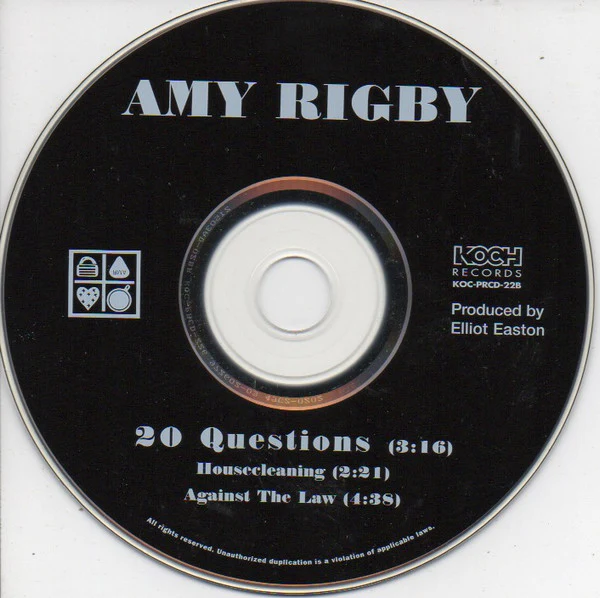 Amy Rigby - 20 Questions (CD) - Image 3