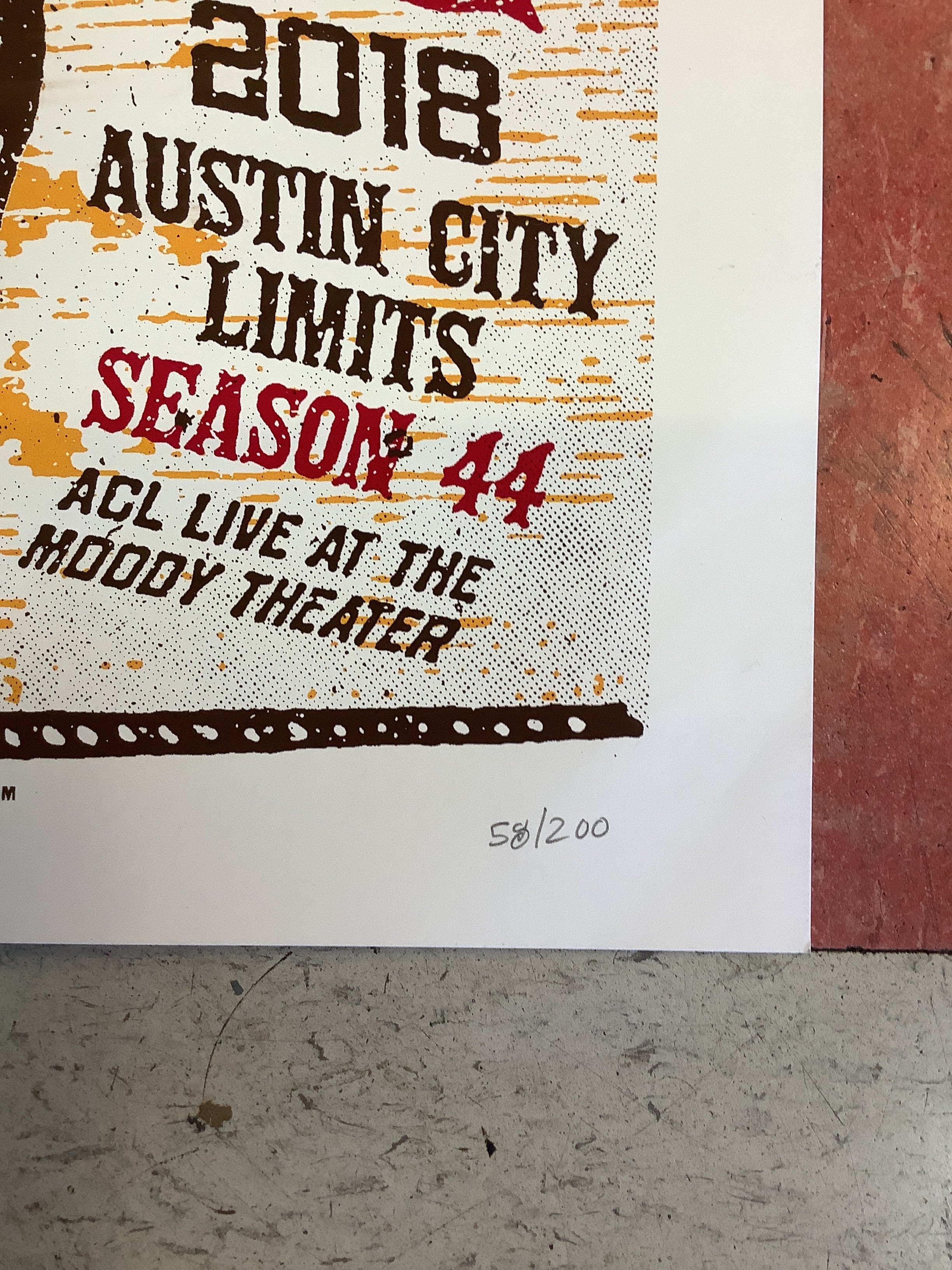 Anderson East at Austin City Limits - 2018 (Poster) - Image 4