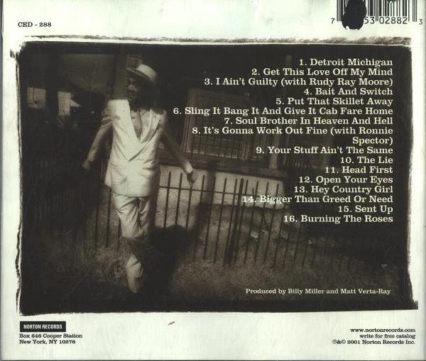 Andre Williams  - Bait And Switch (CD) - Image 2
