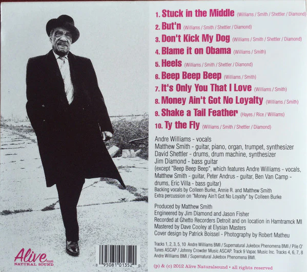 Andre Williams  - Life (CD) - Image 5