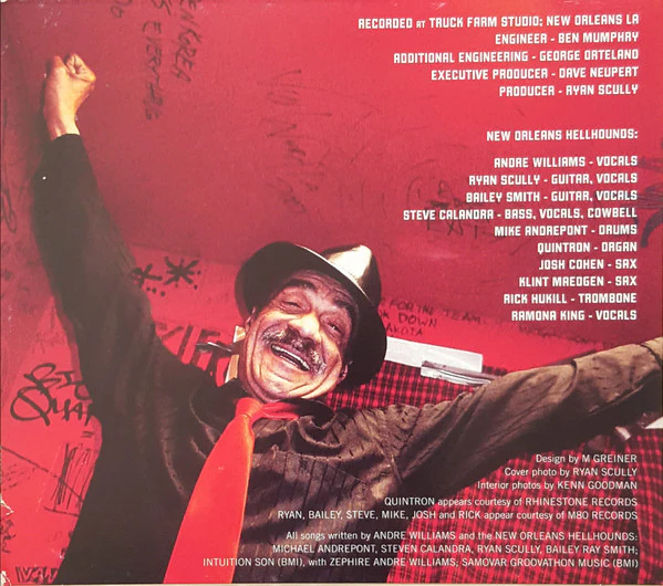 Andre Williams & The New Orleans Hellhounds - Can You Deal With It? (CD) - Image 5