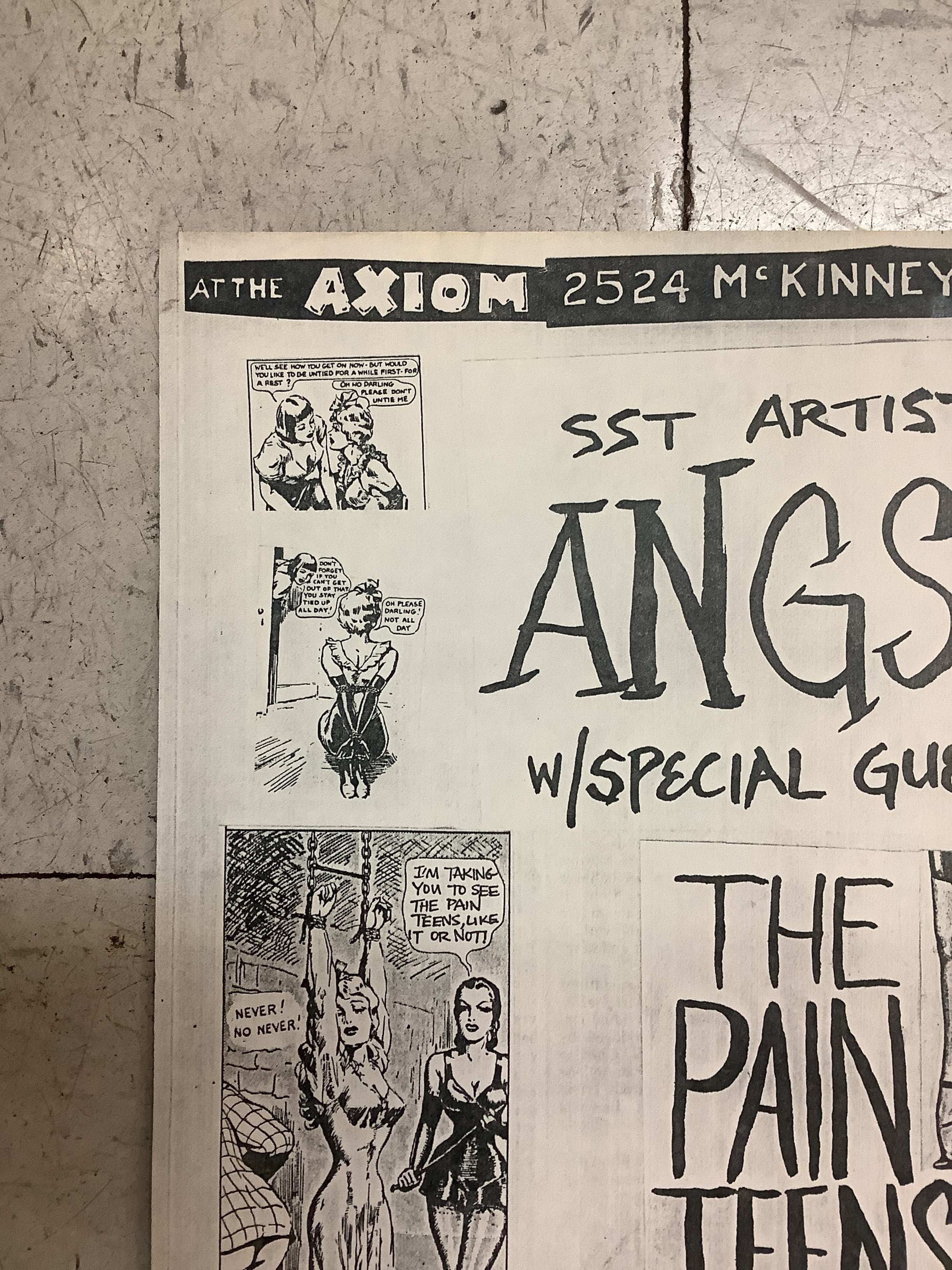 Angst with Pain Teens at Axiom (Poster) - Image 2