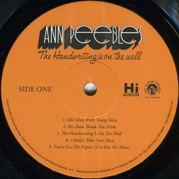 Ann Peebles - The Handwriting Is On The Wall (Vinyl) - Image 4
