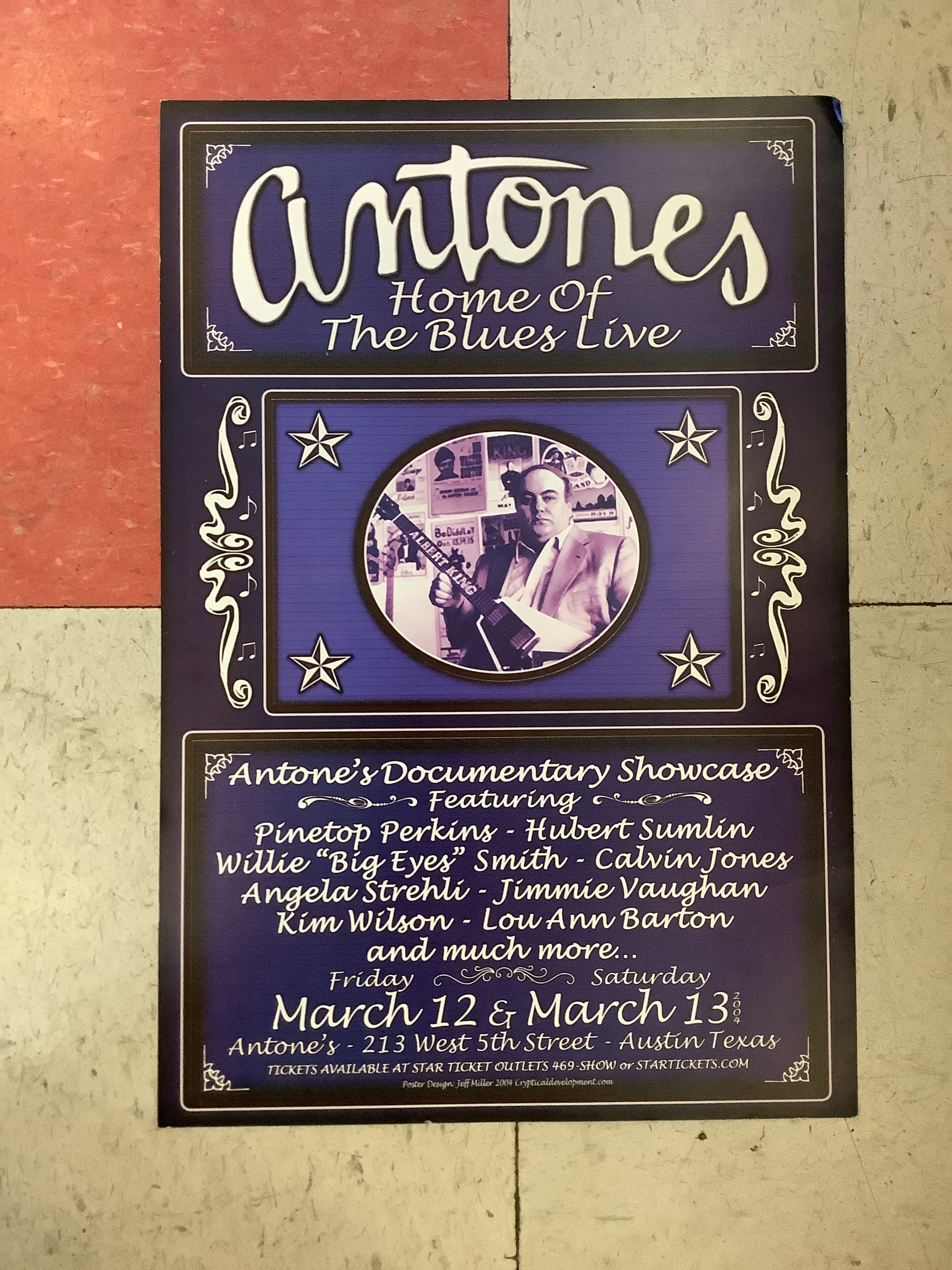 Antone's: Home of the Blues Live - 2004 (Poster)