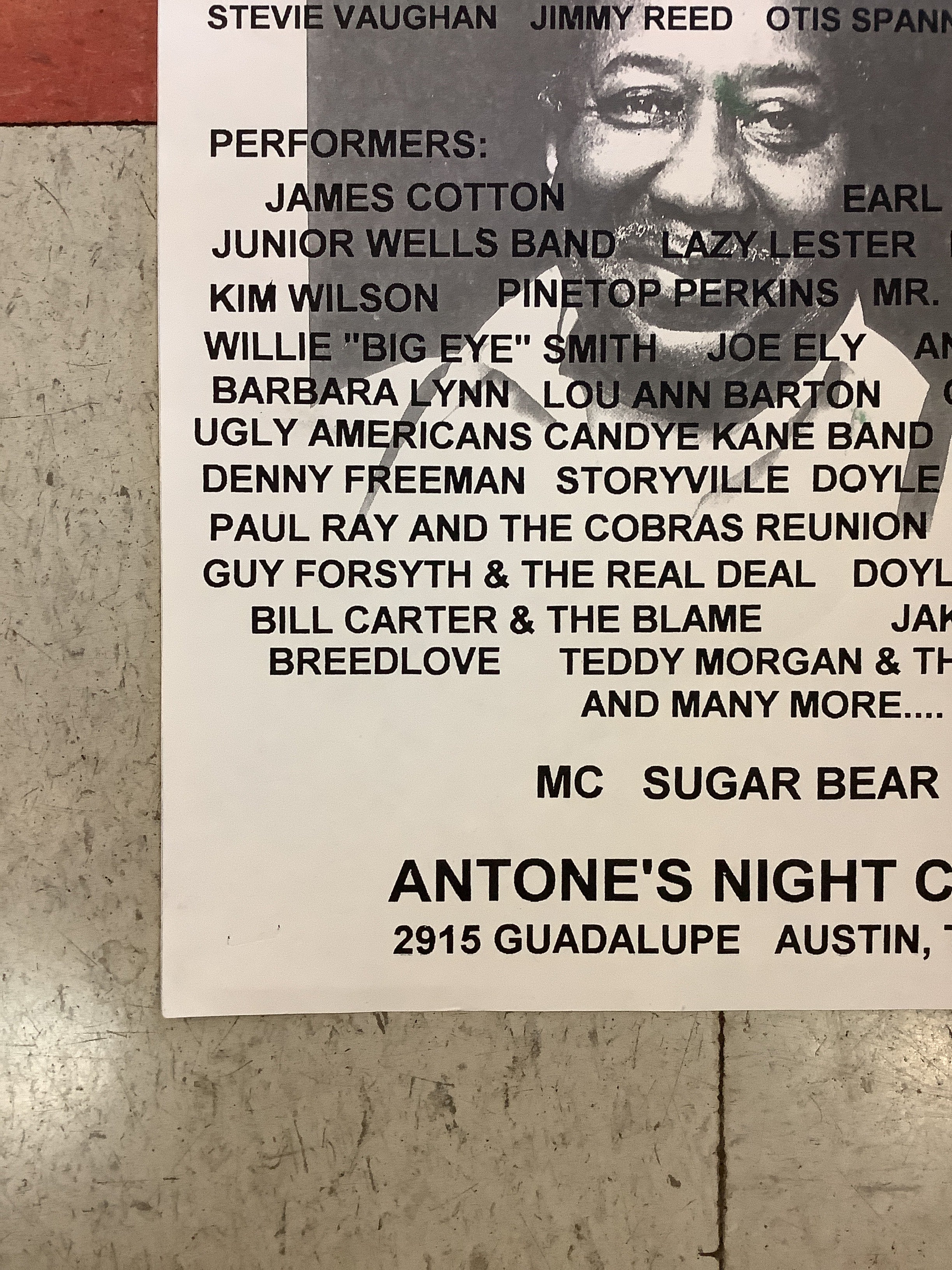 Antone's Nightclub 20th Anniversary Celebration - 1995 (Poster) - Image 5