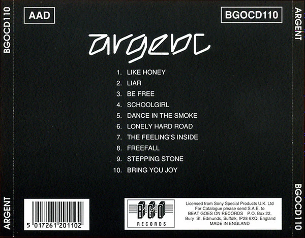 Argent - Argent (CD) - Image 2