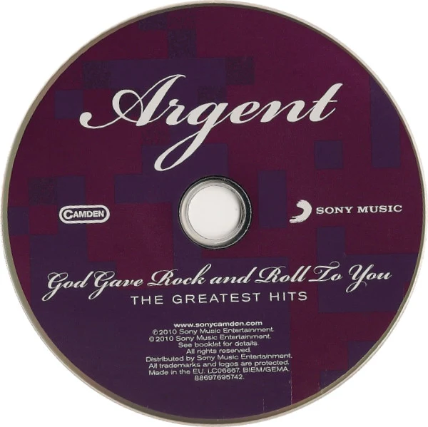 Argent - God Gave Rock And Roll To You - The Greatest Hits (CD) - Image 3