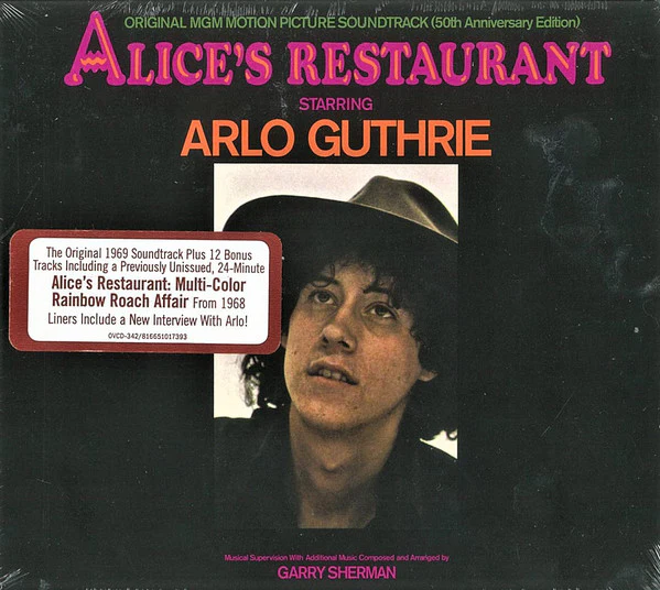 Arlo Guthrie - Alice's Restaurant · Original Motion Picture Soundtrack (50th Anniversary Edition) (CD) - Image 3