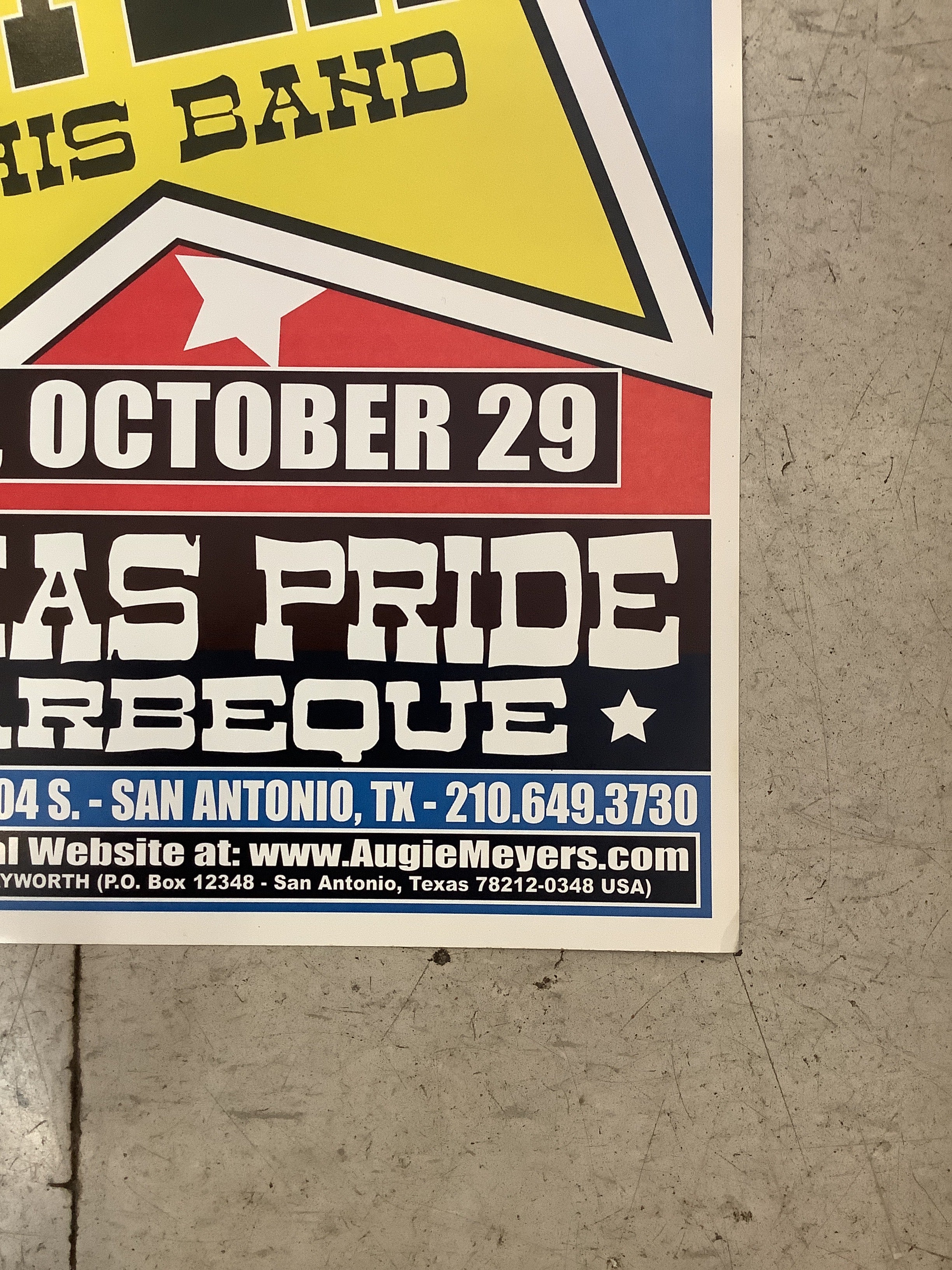 Augie Meyers at Texas Pride Barbecue - 2005 (Poster) - Image 4