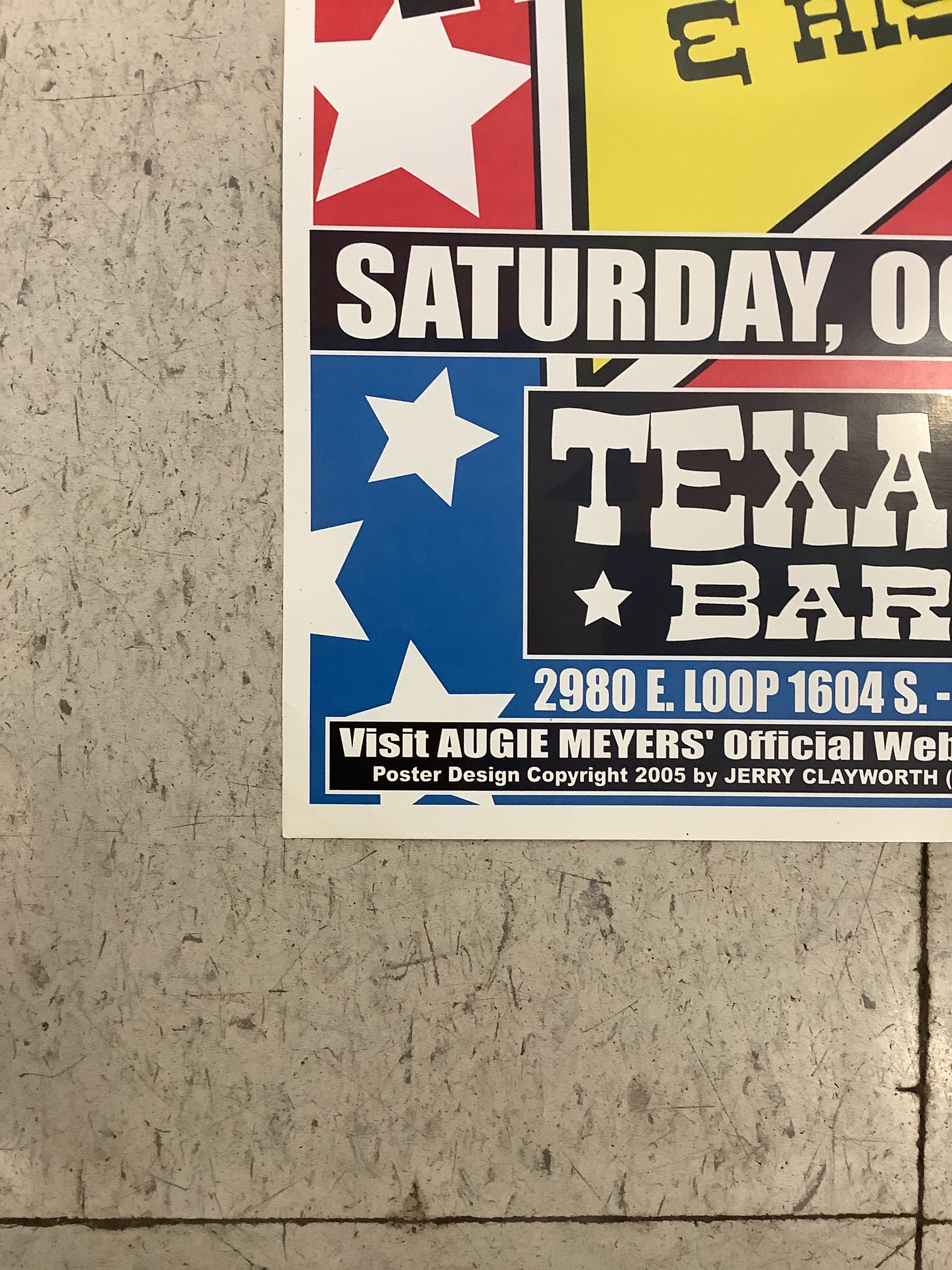 Augie Meyers at Texas Pride Barbecue - 2005 (Poster) - Image 5