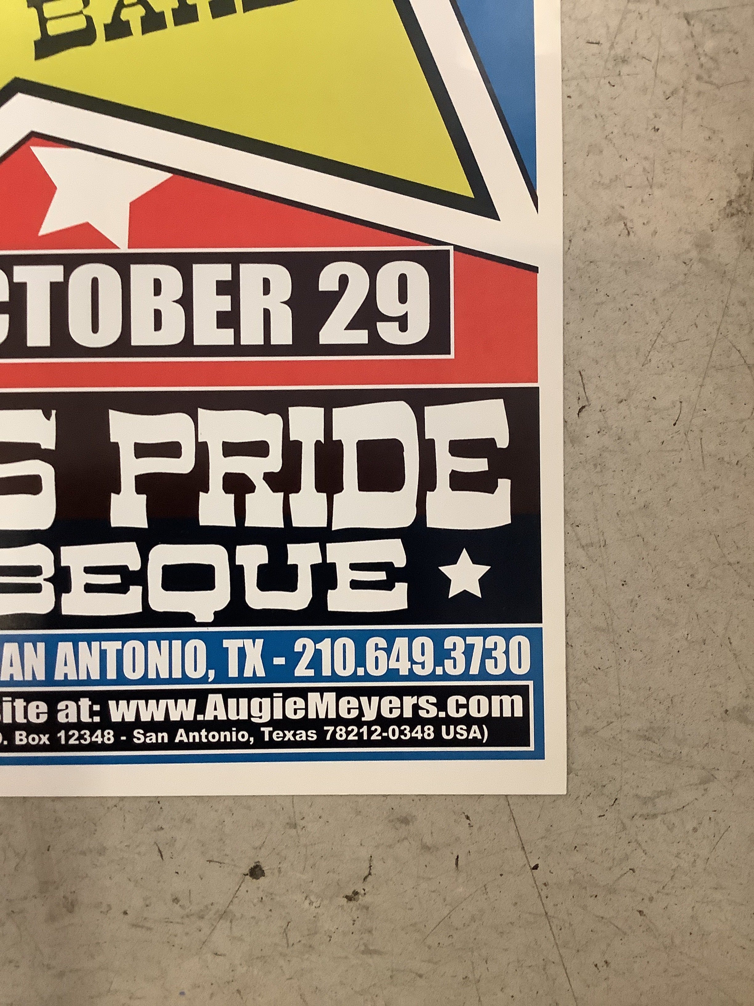 Augie Meyers at Texas Pride Barbecue - 2005 (Poster) - Image 4