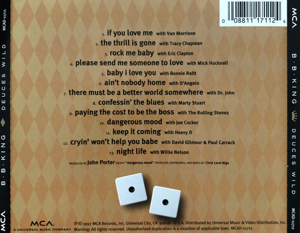 B.B. King - Deuces Wild (CD) - Image 2