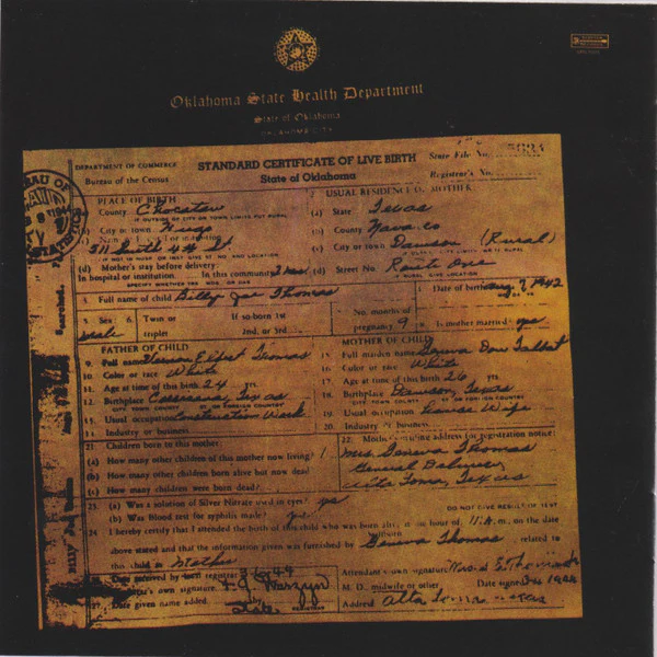 B.J. Thomas - Most Of All / Billy Joe Thomas (CD) - Image 2