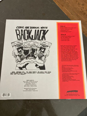 Back Jack* - Back Jack (LP, Ltd, Red) - Image 2