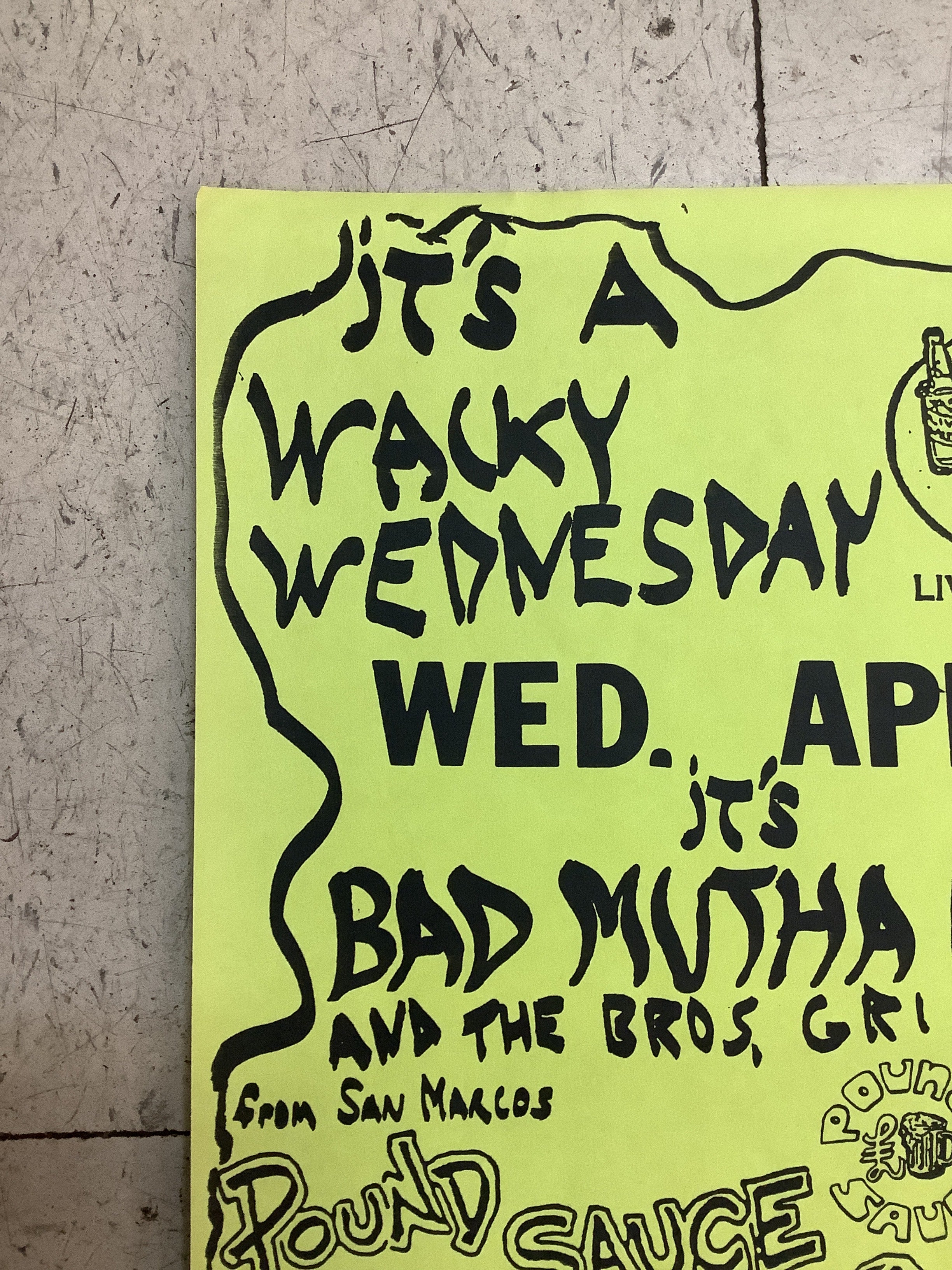 Bad Mutha Goose at Rosie O' Grady's (Poster) - Image 2