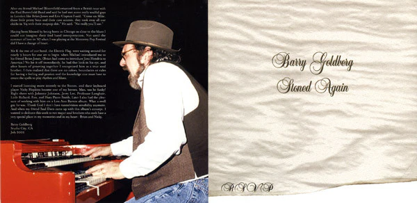Barry Goldberg - Stoned Again (CD) - Image 2