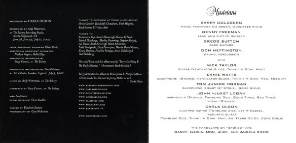 Barry Goldberg - Stoned Again (CD) - Image 3