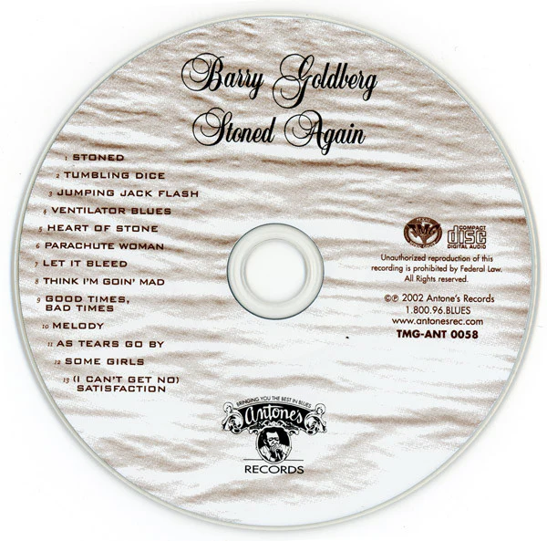 Barry Goldberg - Stoned Again (CD) - Image 5