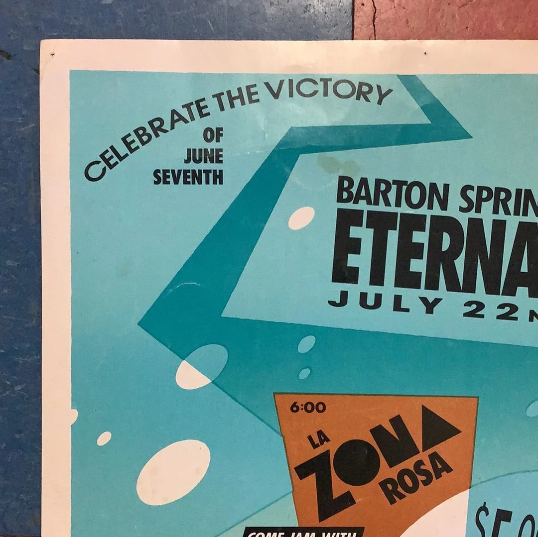 Barton Springs Eternal at La Zona Rosa (Poster) - Image 2