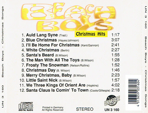 The Beach Boys - Christmas Hits (CD) - Image 2