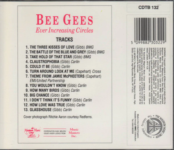 Bee Gees - Ever Increasing Circles (CD) - Image 3