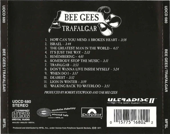 Bee Gees - Trafalgar (CD) - Image 3