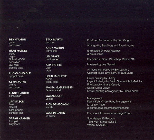 Ben Vaughn - Designs In Music (CD) - Image 4