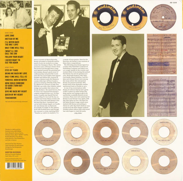 Benny Joy - Love Zone (The Benny Joy Story 1957-61 Vol. 5) (Vinyl) - Image 2