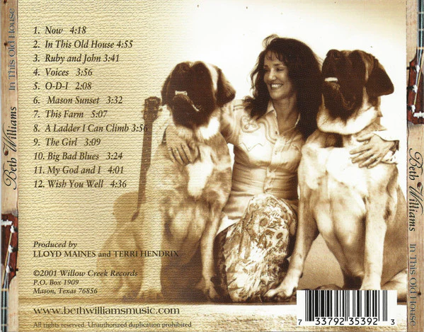 Beth Williams  - In This Old House (CD) - Image 2