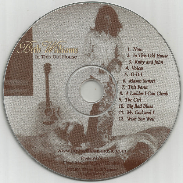 Beth Williams  - In This Old House (CD) - Image 3