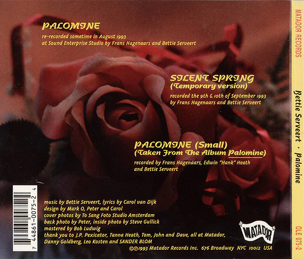 Bettie Serveert - Palomine (CD) - Image 2