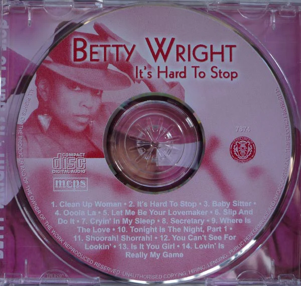 Betty Wright - It's Hard To Stop (CD) - Image 3