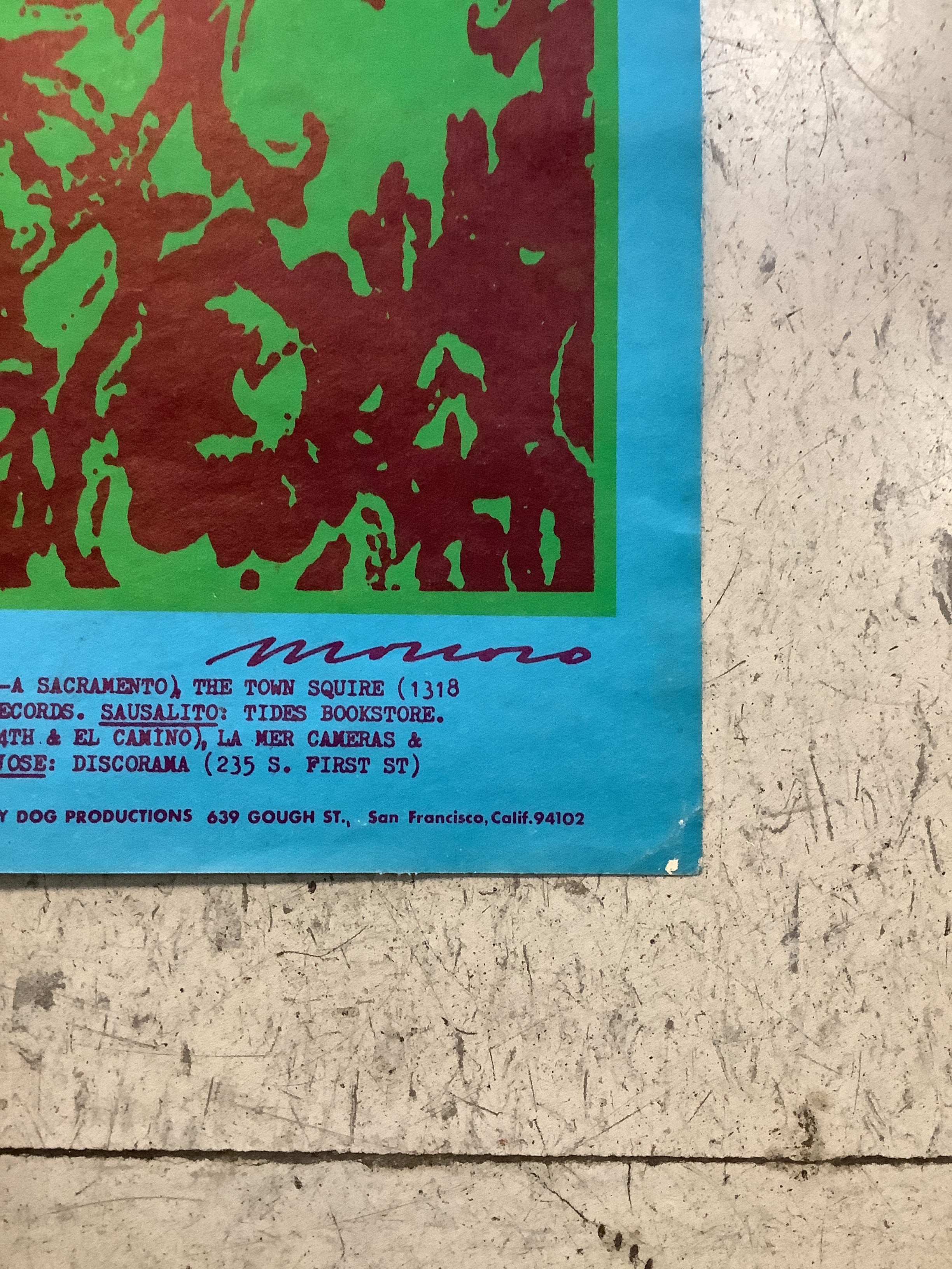 Big Brother & The Holding Company at Avalon Ballroom - 1967 (Poster) - Image 4