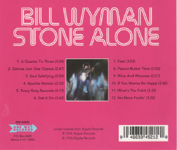 Bill Wyman - Stone Alone (CD) - Image 4