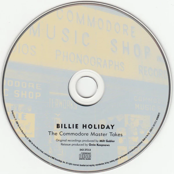 Billie Holiday - The Commodore Master Takes (CD) - Image 5