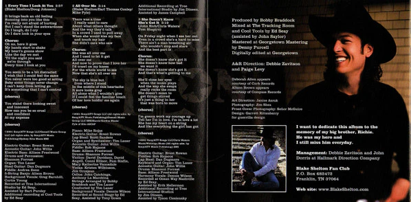 Blake Shelton - Blake Shelton (CD) - Image 5